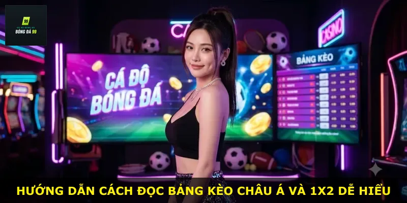 Hướng dẫn cách đọc bảng kèo châu Á và 1X2 dễ hiểu