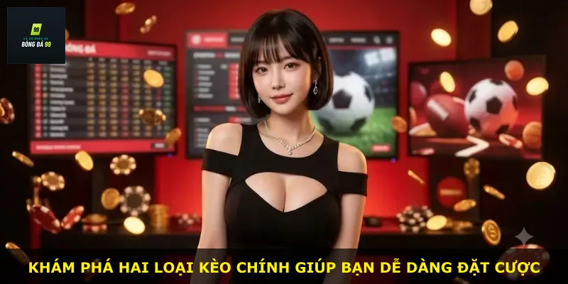 Khám phá hai loại kèo chính giúp bạn dễ dàng đặt cược